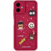 Фото Чохол TPU Toys Case на Samsung Galaxy A06 (Red / Always Happy) на vchehle.ua