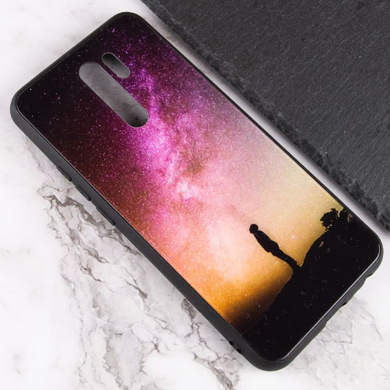 Фото TPU+Glass чохол Diversity на Xiaomi Redmi Note 8 Pro (Solitude) в маназині vchehle.ua
