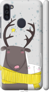 

Чехол Лось и зайка для Samsung Galaxy M11 M115F 946720