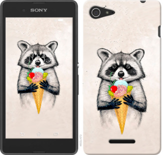 

Чехол Енотик с мороженым для Sony Xperia E3 D2202 801206