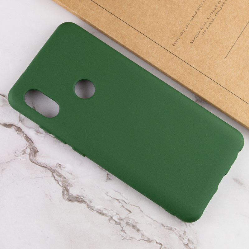 Чохол Silicone Cover Lakshmi (A) на Xiaomi Redmi Note 5 Pro / Note 5 (AI Dual Camera) (Зелений / Dark green) в магазині vchehle.ua