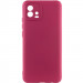 Чехол Silicone Cover Lakshmi Full Camera (A) для Motorola Moto G72 (Бордовый / Marsala)