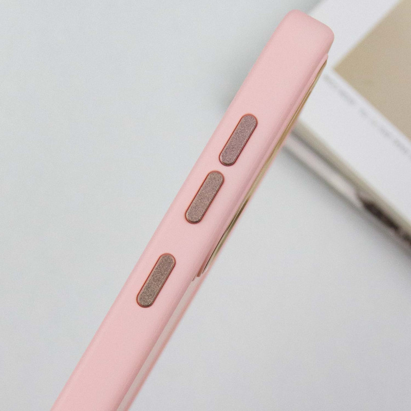 Купить TPU чехол Bonbon Metal Style для Samsung Galaxy S23+ (Розовый / Light pink) на vchehle.ua