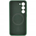 Фото Чехол Silicone Cover Lakshmi Full Camera (AA) with MagFit для Samsung Galaxy S23 (Зеленый / Dark green) на vchehle.ua