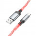 Фото Дата кабель Hoco U112 Shine 2.4A USB to Type-C (1m) (Gray) на vchehle.ua