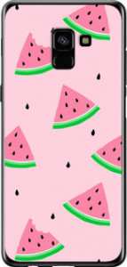 Чехол Розовый арбуз для Samsung Galaxy A8 Plus 2018 A730F