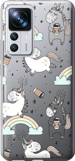 

Чехол Единорог и кофе для Xiaomi 12T Pro 1607287