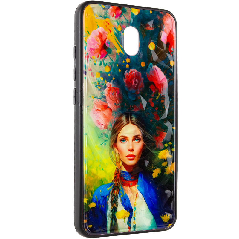 TPU+PC чехол Prisma Ladies для Xiaomi Redmi 8a (Peonies)