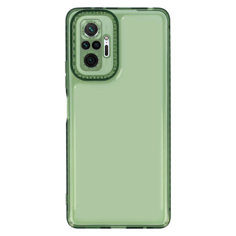 Чохол TPU Starfall Clear на Xiaomi Redmi Note 10 Pro / 10 Pro Max (Зелений)