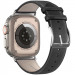 Фото Ремешок Dux Ducis Leather Strap Classic для Apple Watch 38/40/41/42mm(ser.10) (Black) на vchehle.ua