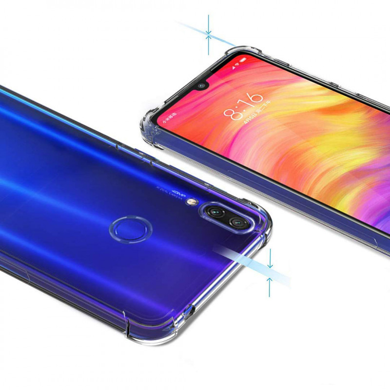 Фото TPU чохол Epic Ease з посиленими кутами на Xiaomi Redmi Note 7 / Note 7 Pro / Note 7s (Прозорий / Transparent) на vchehle.ua