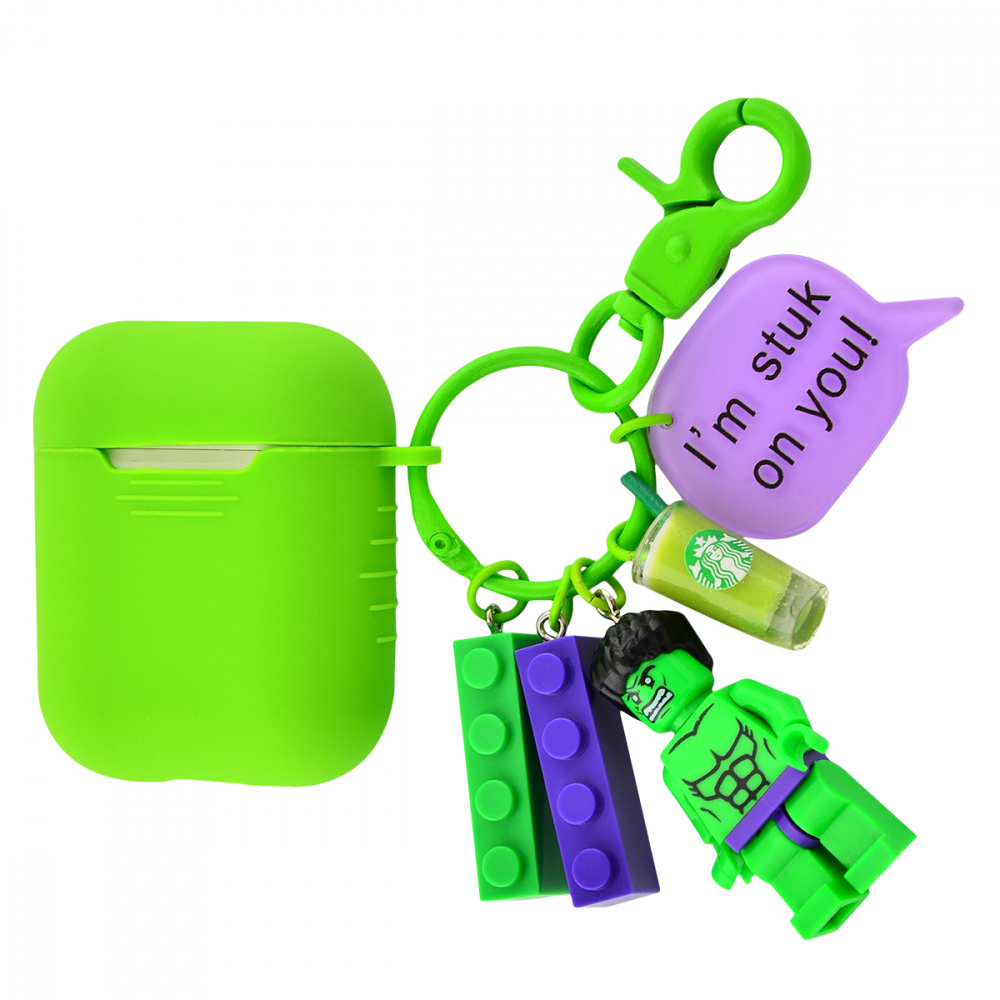 Lego Heroes Case for AirPods (hulk)
