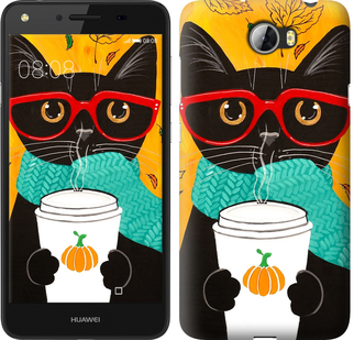 

Чохол Осінній кіт для Huawei Y5 II 639864