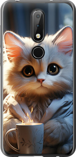 Чехол White cat для Nokia 6.1 Plus