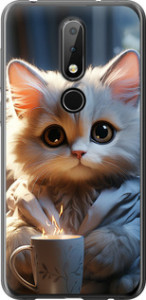Чехол White cat для Nokia 6.1 Plus