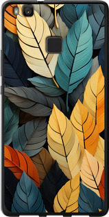 

Чохол Кольорове листя на Huawei P9 Lite 1629974