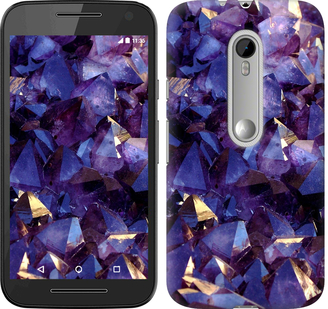 Чехол Кристаллы для Motorola Moto G3