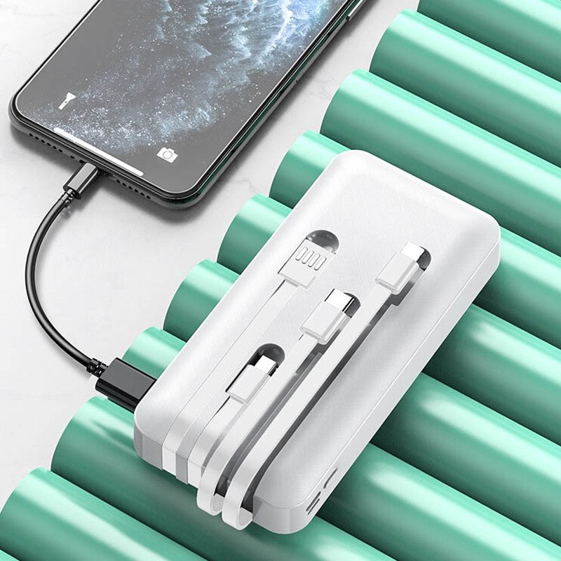 Фото Уценка Портативное ЗУ Power Bank HEPU HP966 20000 mAh (Эстетический дефект / Белый) на vchehle.ua