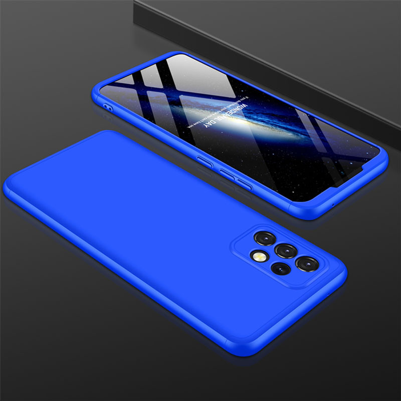 Фото Пластиковая накладка GKK LikGus 360 градусов (opp) для Samsung Galaxy A52 4G / A52 5G / A52s (Синий) на vchehle.ua