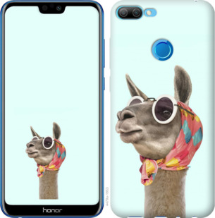 

Чехол Модная лама для Huawei Honor 9i 911487