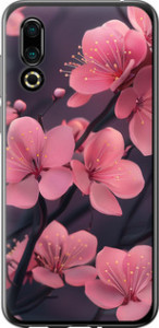 Чохол Пурпурна сакура на Meizu 16S