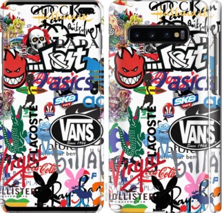 

Чохол Many different logos на Samsung Galaxy S10 Plus 702020