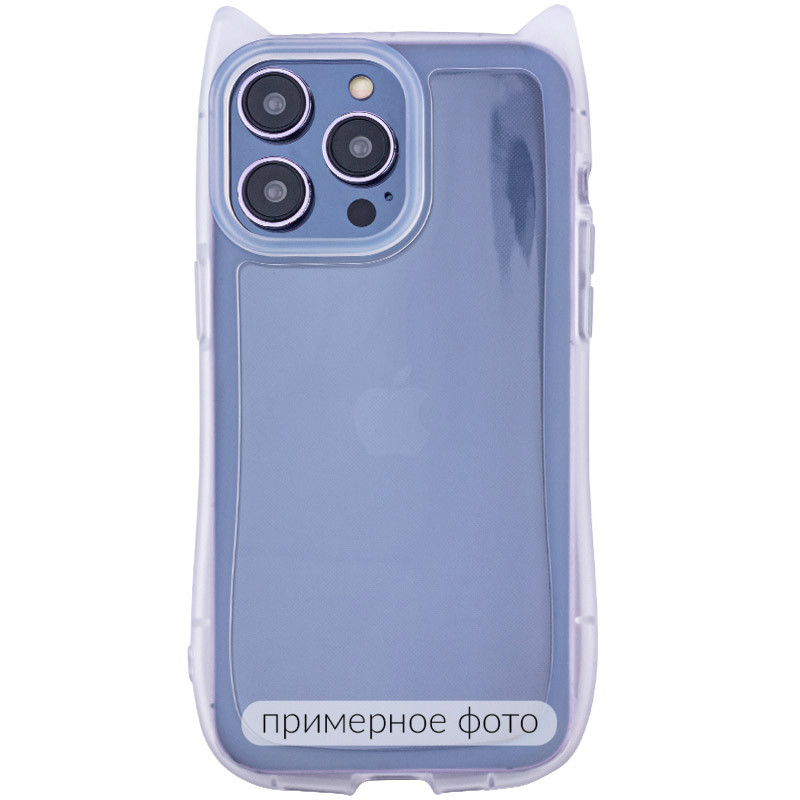 Чехол TPU Cat для Apple iPhone 7 / 8 / SE (2020) (2022) (4.7") (Transparent)