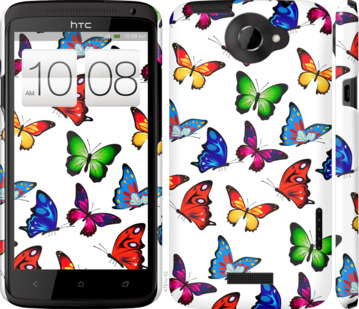 

Чохол Барвисті метелики на HTC One X+ 881304
