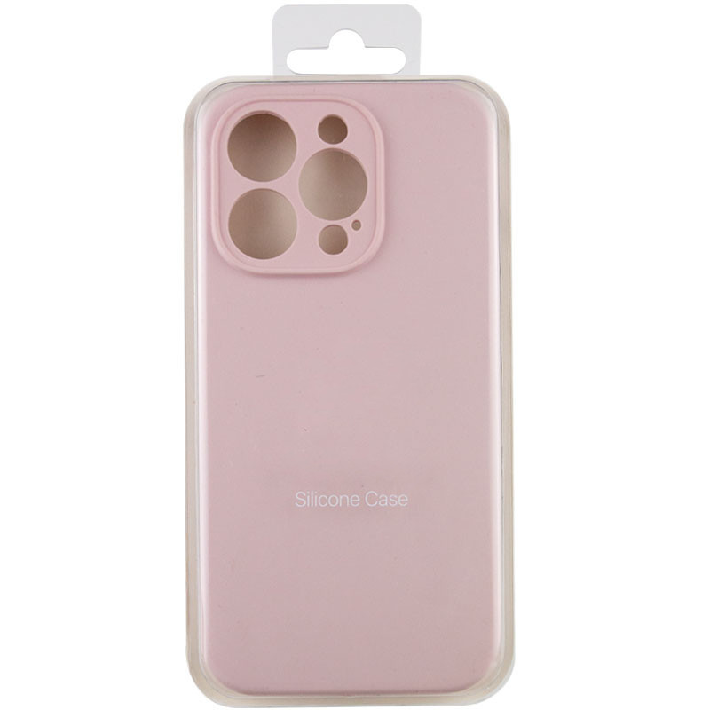 Купить Чехол Silicone Case Full Camera Protective (AA) NO LOGO для Apple iPhone 16 Pro Max (6.9") (Розовый / Chalk Pink) на vchehle.ua