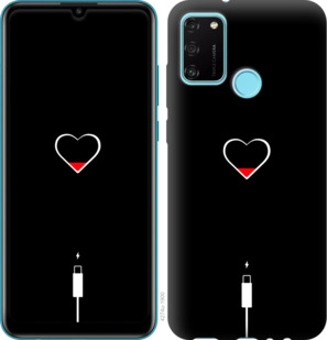 

Чехол Подзарядка сердца для Huawei Honor 9A 917228