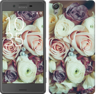 

Чехол Букет роз для Sony Xperia X F5122 452382