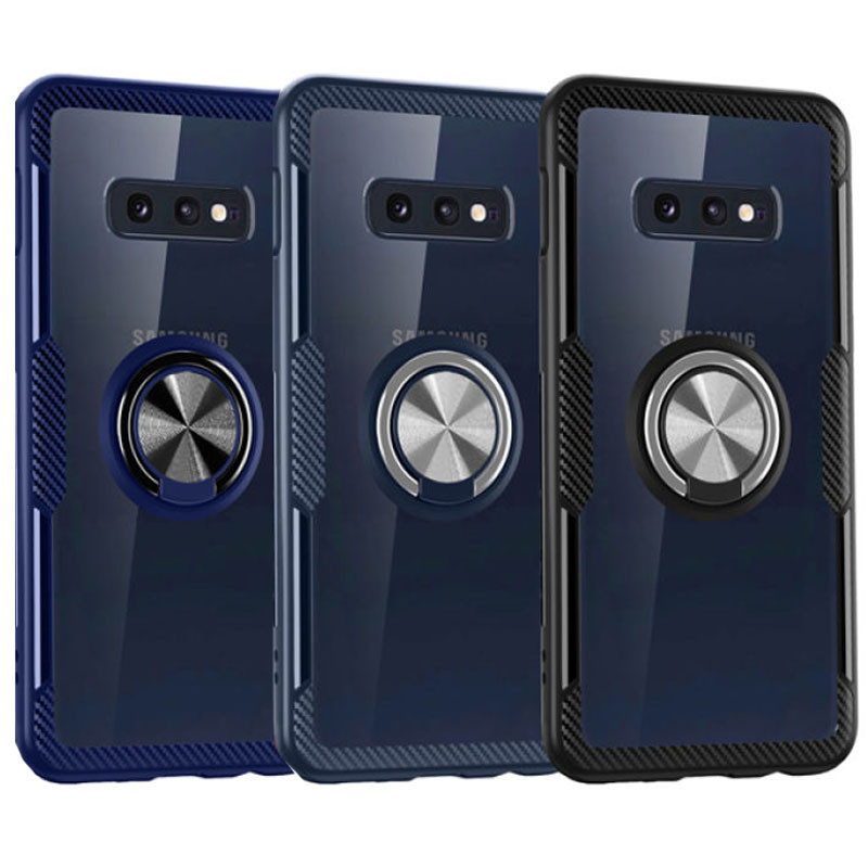 TPU+PC чехол Deen CrystalRing for Magnet (opp) для Samsung Galaxy S10e