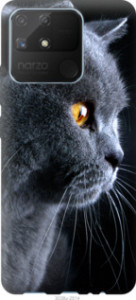 Чехол Красивый кот для Realme Narzo 50A