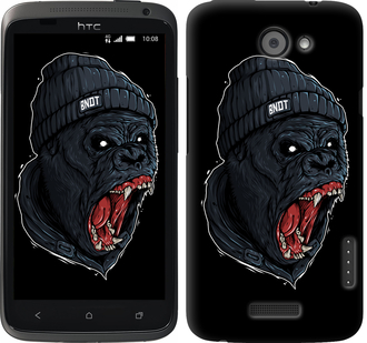 

Чехол Обезьяна в ярости для HTC One X+ 554647