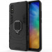 Фото Ударостійкий чохол Transformer Ring for Magnet на Xiaomi Redmi 9A (Чорний / Soul Black) в маназині vchehle.ua