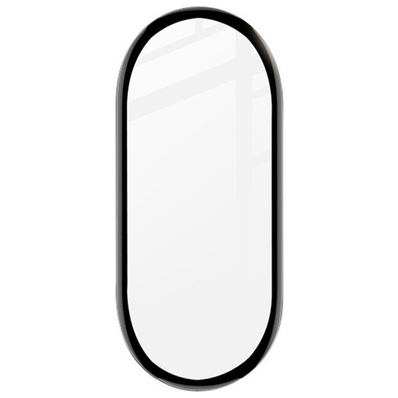 Полимерная пленка 3D (full glue) (тех.пак) для Xiaomi Mi Band 10 (Черный)