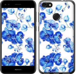 

Чехол Голубые орхидеи для Huawei P9 Lite mini 725217