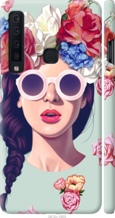 

Чехол Девушка с цветами для Samsung Galaxy A9 (2018) 698114