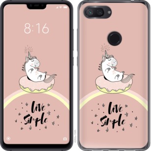 

Чехол Единорожка в пончике для Xiaomi Mi 8 Lite 719477