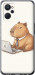 Чохол Funny Capybara CEO Working на Realme 9i