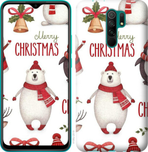 

Чехол Merry Christmas для Xiaomi Redmi 9 933305