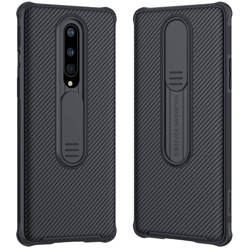 

Карбонова накладка Nillkin Camshield (шторка на камеру) на OnePlus 8 (Чорний / Black) 931517