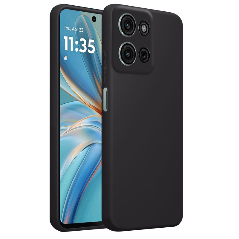 Чехол TPU Epik Black Full Camera для Motorola Moto G75 5G (Черный)