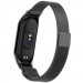 Фото Ремінець Milanese Loop Design для Xiaomi Mi Band 7 (Black) на vchehle.ua