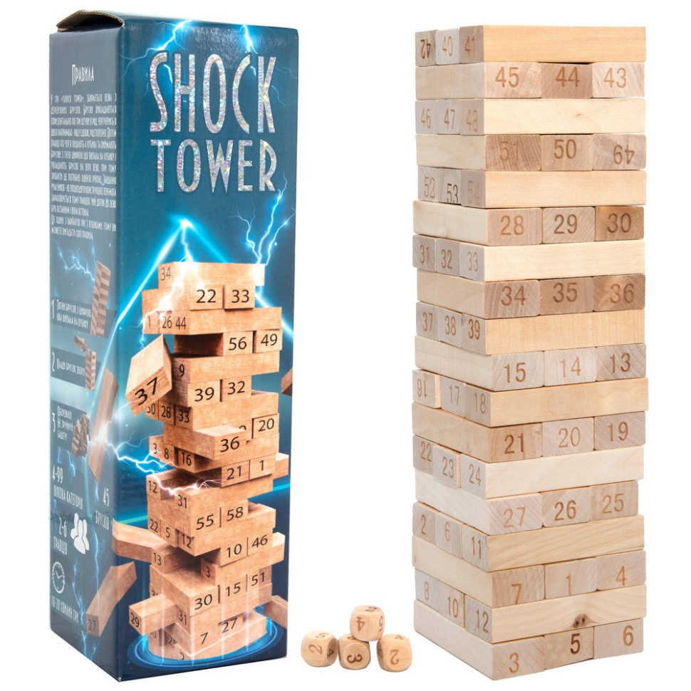 Фото Настольная игра "Shock Tower" на vchehle.ua
