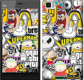 

Чохол Popular logos на Xiaomi Mi3 628086