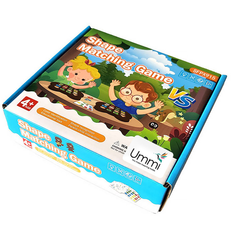 Фото Настільна інтерактивна гра Ummi Shape Matching Game + answer bell (Colorful) в маназині vchehle.ua