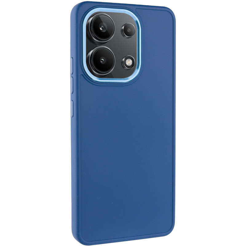 TPU чохол Bonbon Metal Style на Xiaomi Redmi Note 13 4G (Синій / Denim Blue)