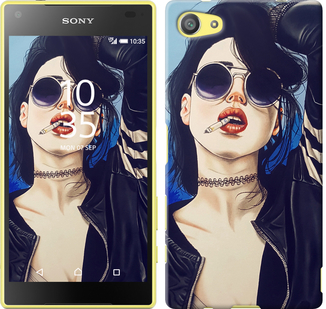 

Чехол Девушка на стиле для Sony Xperia Z5 Compact E5823 643814