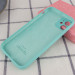 Фото Чохол Silicone Case Full Camera Protective (AA) на Apple iPhone 12 (6.1") (Бірюзовий / Marine Green) в маназині vchehle.ua